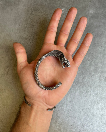 Saint Laurent Cobra Kiss Snake Bracelet  (OS) - 2