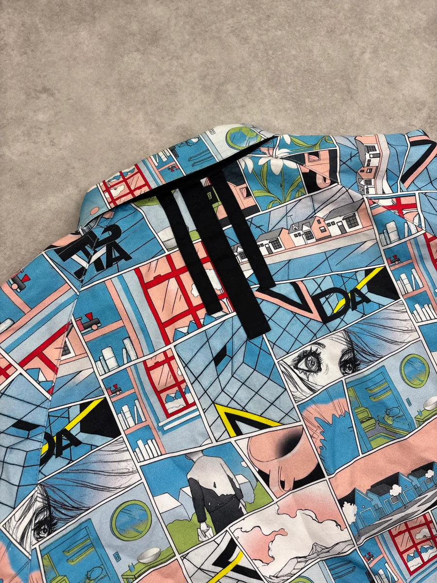 SS2018 Prada Multicolor Comic by James Jean Jacket lRKrmmMn 10