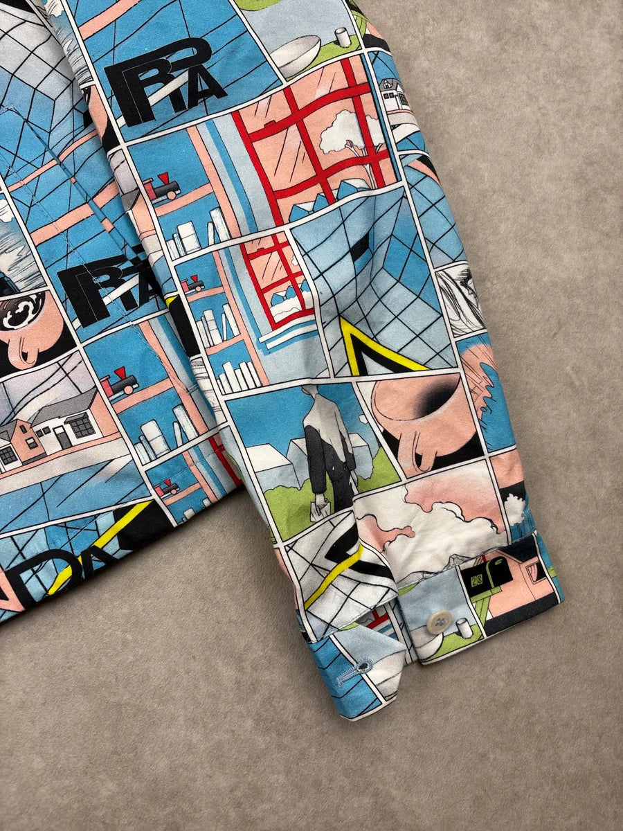 SS2018 Prada Multicolor Comic by James Jean Jacket lRKrmmMn 8