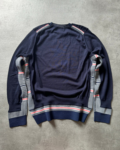 SS2006 Comme des Garçons Homme Plus Navy Sweater (L) - 4