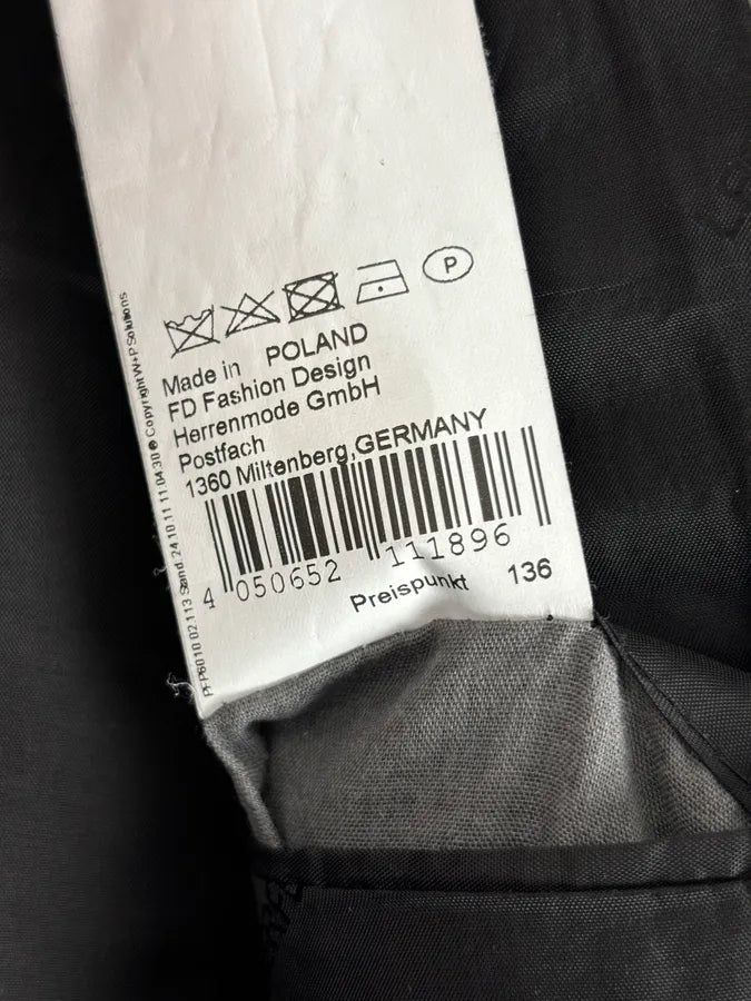 Lagerfeld Grey Cotton Officer Buttoned Blazer Jacket bshuOef 11