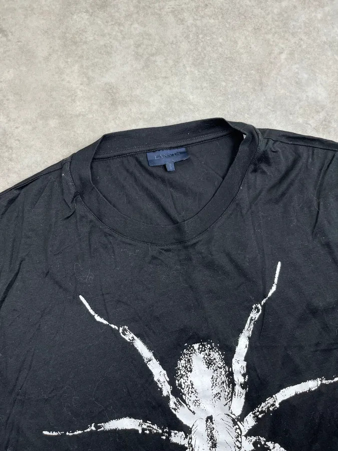 Lanvin Black Spider Graphic T-Shirt qBPMDup 4