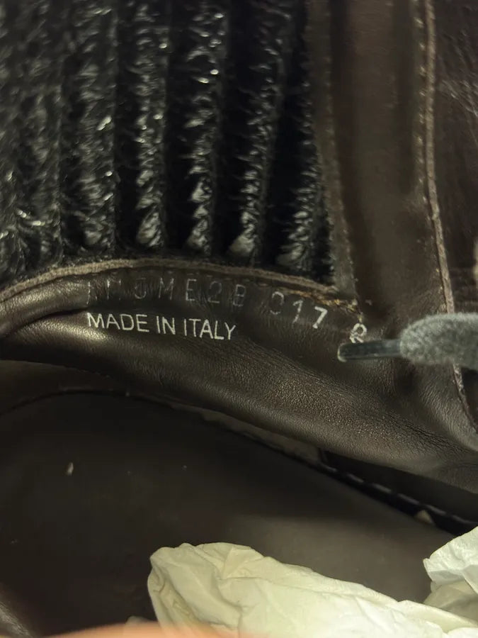 Lanvin Black Hybrid Leather High Sneakers JZkadQi 7