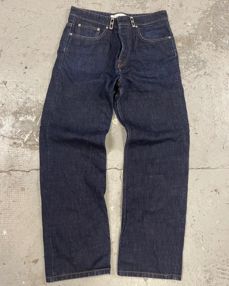 Lanvin Brut Denim Straight Jeans SswLyUb 0