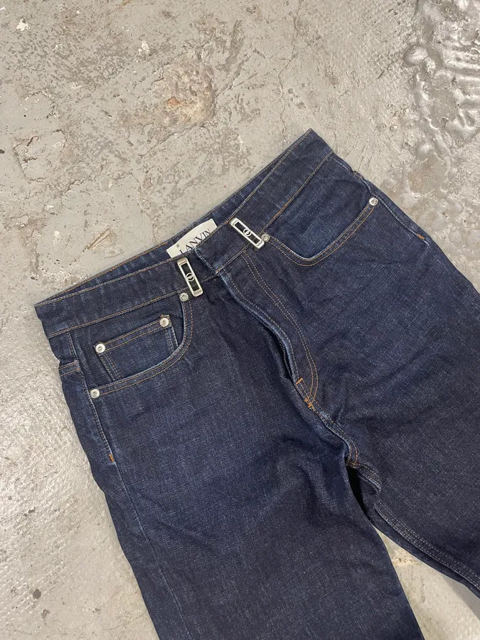 Lanvin Brut Denim Straight Jeans SswLyUb 4