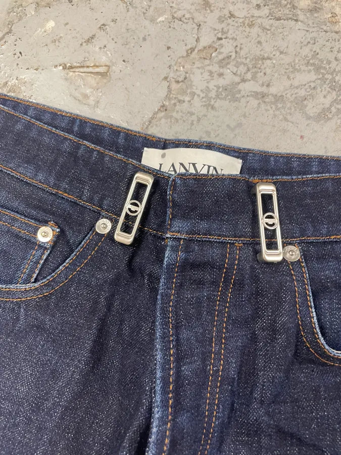 Lanvin Brut Denim Straight Jeans SswLyUb 6