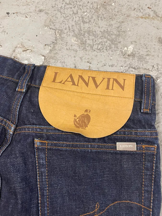 Lanvin Brut Denim Straight Jeans SswLyUb 7
