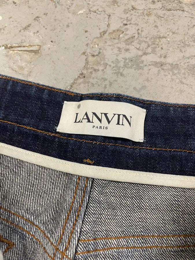 Lanvin Brut Denim Straight Jeans SswLyUb 8