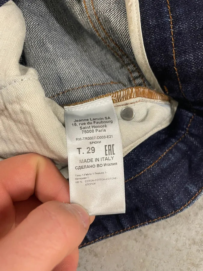 Lanvin Brut Denim Straight Jeans eWfIHqz 9