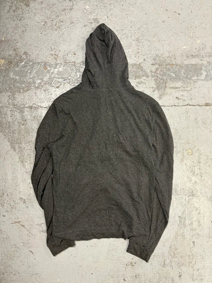 Lanvin Grey Minimalist Zip-Up Hoodie yjJqYaD 6