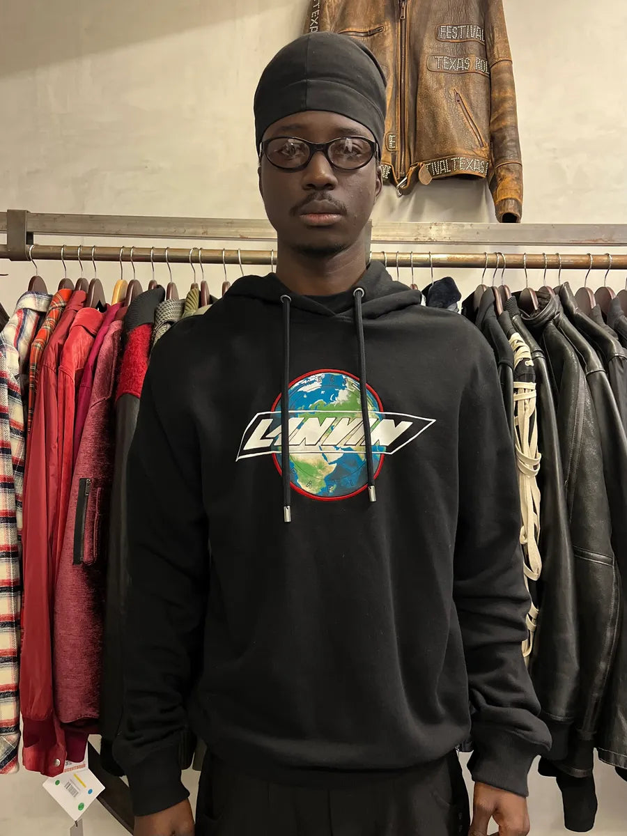 Lanvin World Black Hoodie PWKDKiw 1