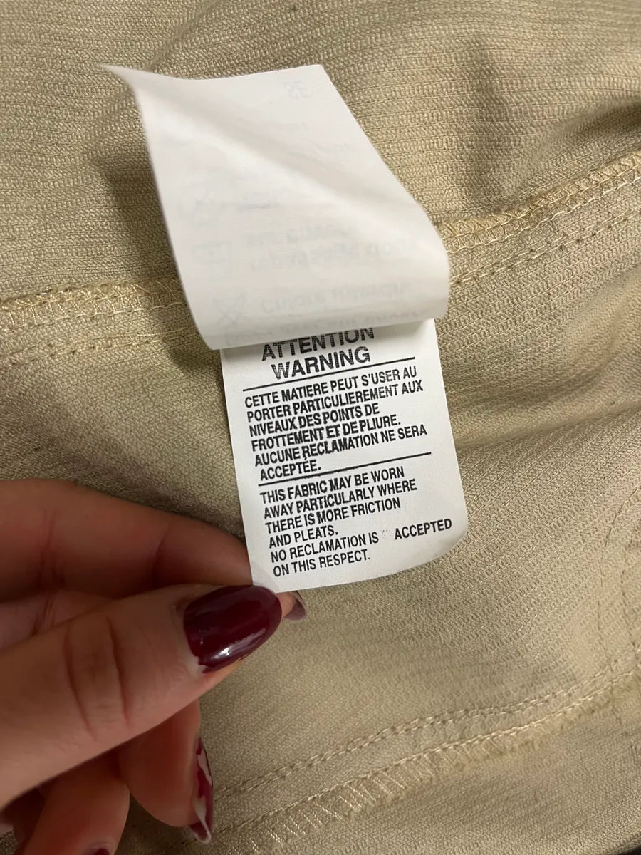 Lea Kanth Snakeskin Effect Beige Jacket orhapad 10