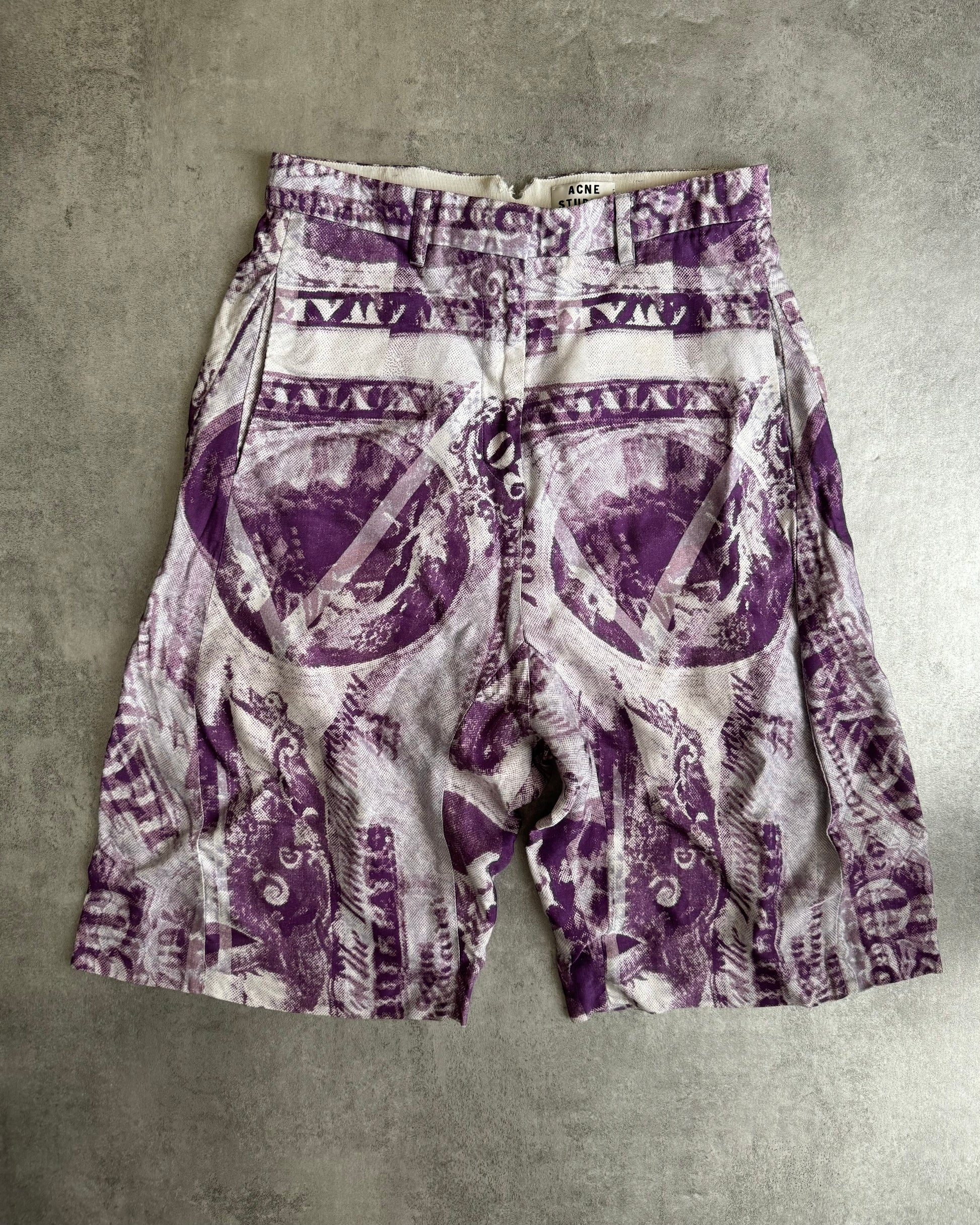 SS2012 Acne Studios Karma Dollar Purple Set  (S) - 4