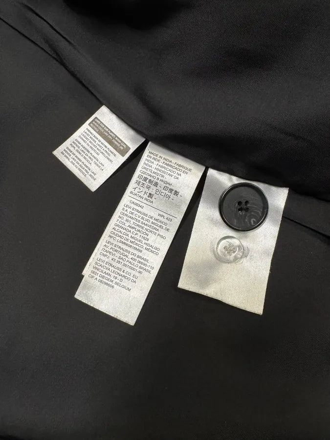 Levi’s Black Bovine Leather Shirt (S) SLiWZIL 9