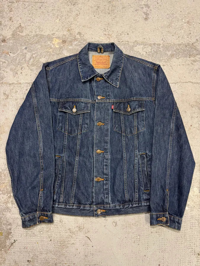 Levi’s Classic Trucker Blue Denim Jacket vCNBoRC 0