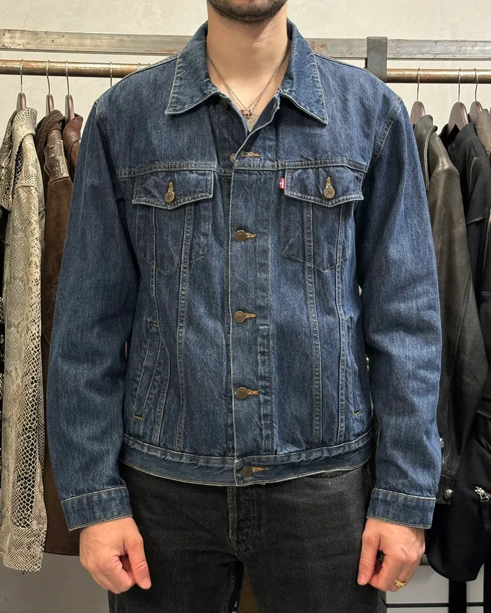 Levi’s Classic Trucker Blue Denim Jacket vCNBoRC 1