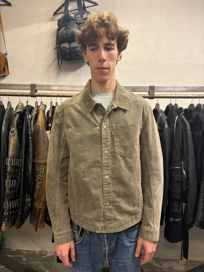 Levi’s Engineered Grey Corduroy Structured Jacket (M/L) sCDCwJE 1