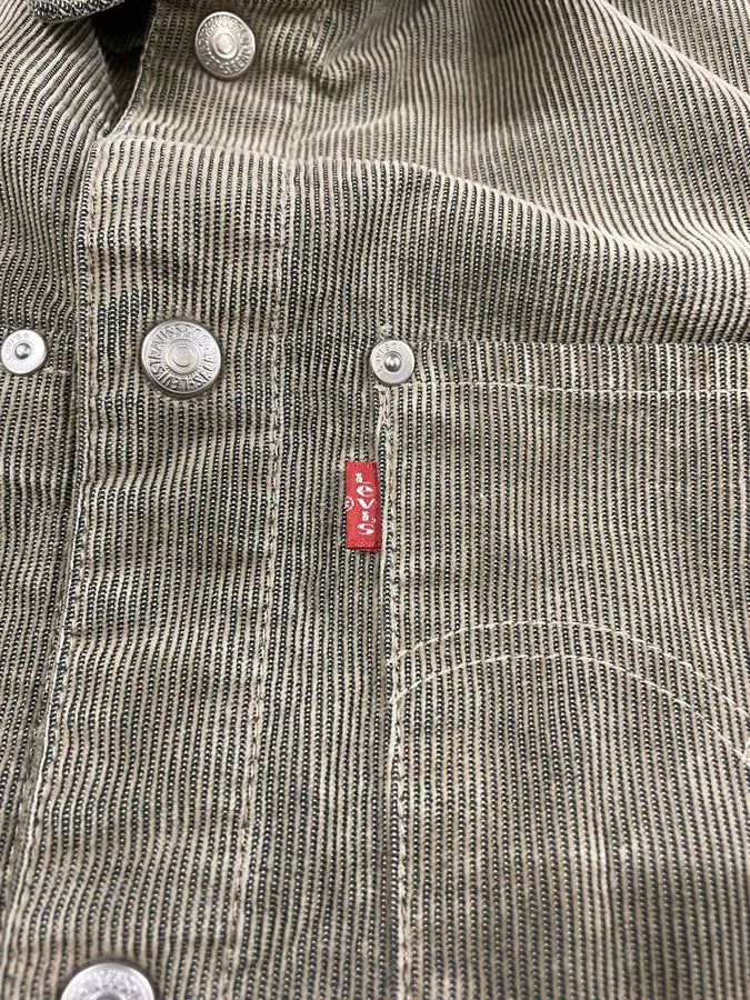 Levi’s Engineered Grey Corduroy Structured Jacket (M/L) sCDCwJE 8