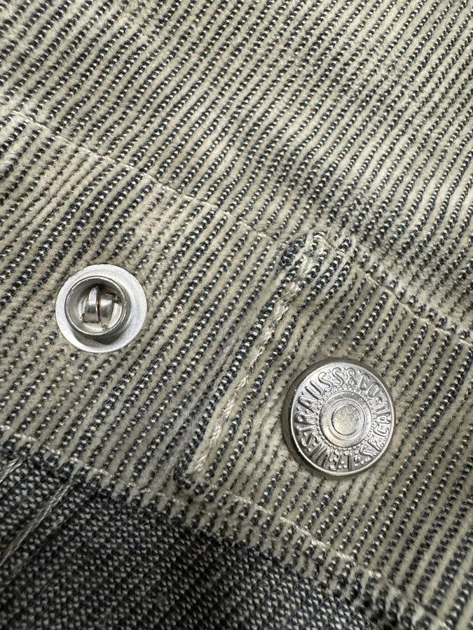 Levi’s Engineered Grey Denim Structured Jacket (L/XL) 3