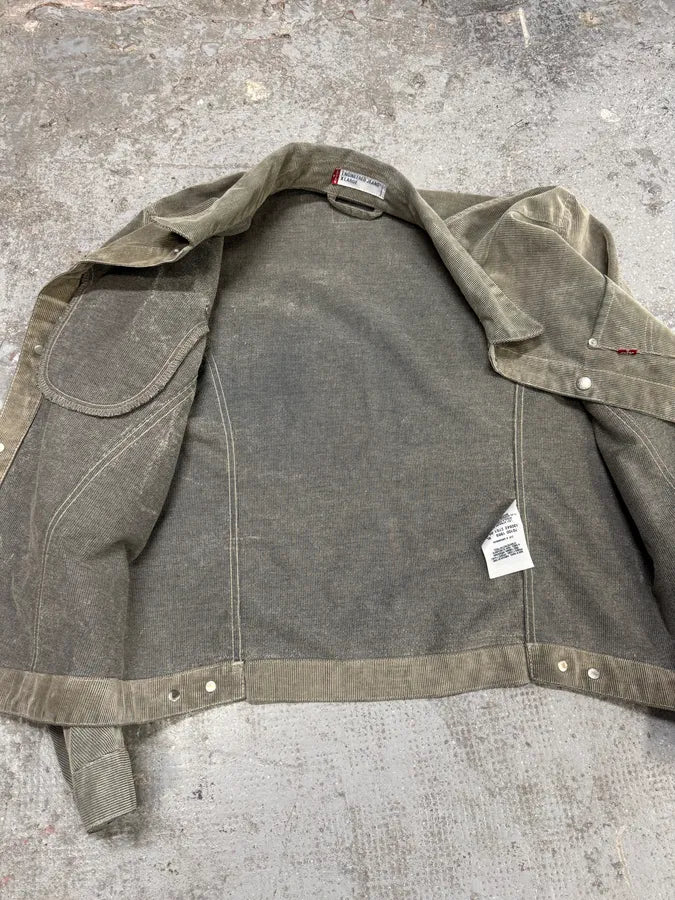 Levi’s Engineered Grey Denim Structured Jacket (L/XL) 7
