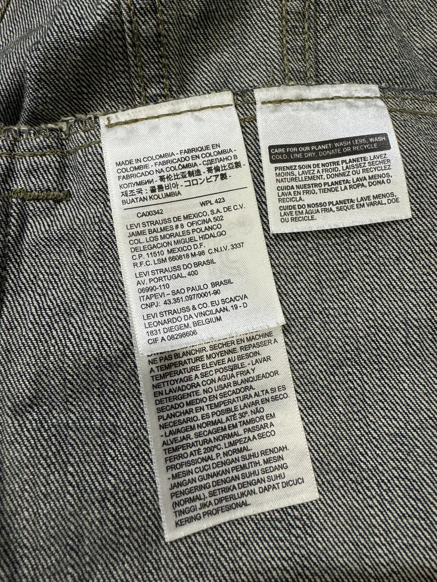 Levi’s Raw Brut Buttoned Denim Trucker Jacket TzunASw 8