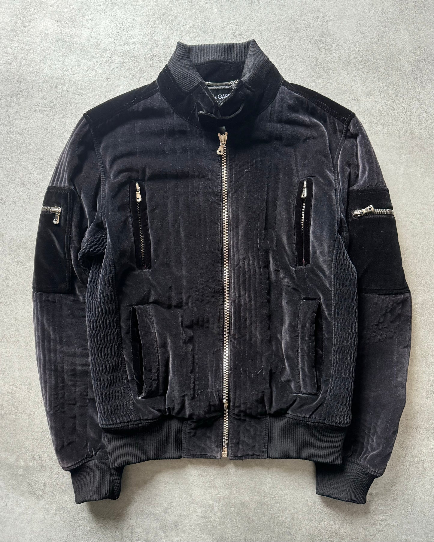 AW2010 Dolce & Gabbana Navy Utility Jacket (M) - 1