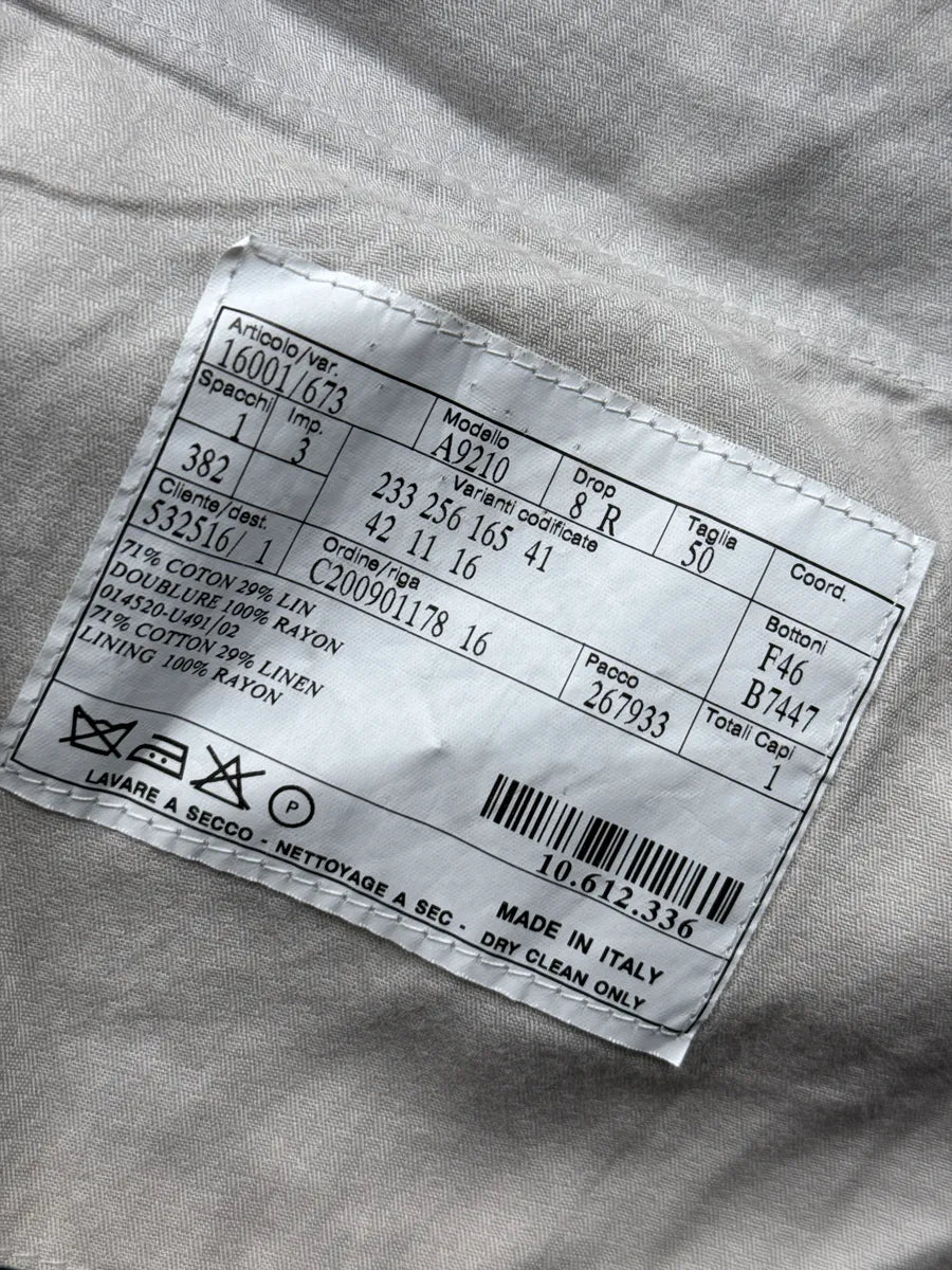 Hermès Black Linen Belt Loop Tailored Pants loXEHvdO 11