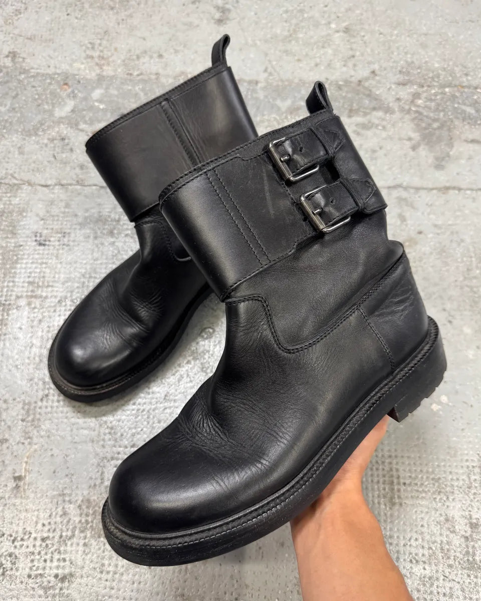 Loewe Black Ankle Leather Boots yNuQaSQ 0