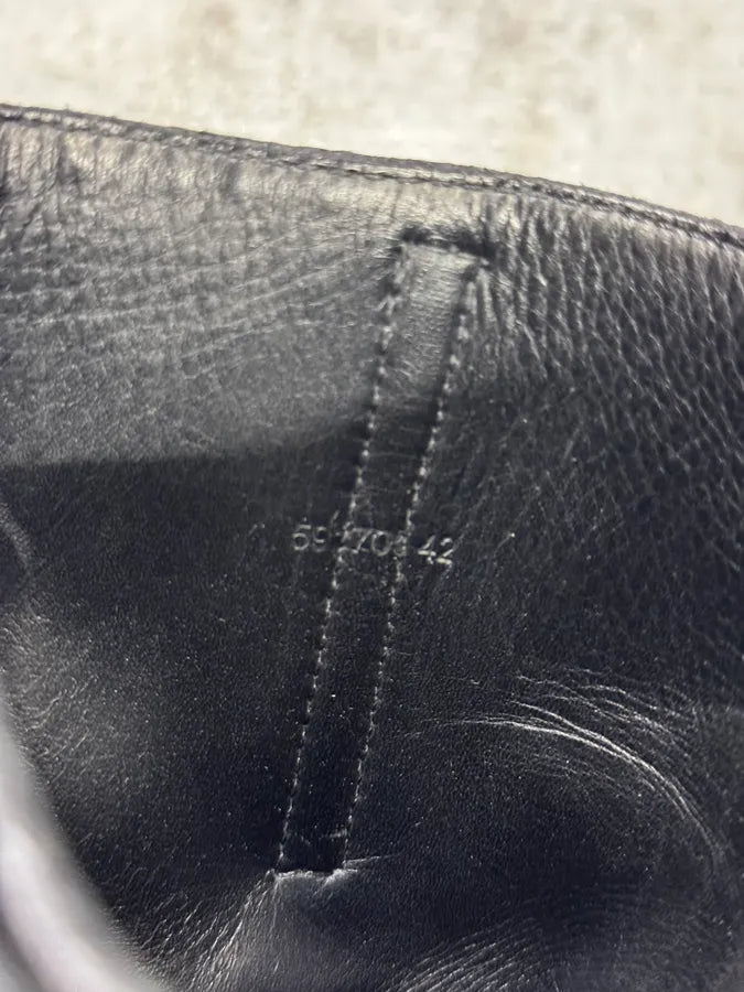 Loewe Black Ankle Leather Boots yNuQaSQ 7