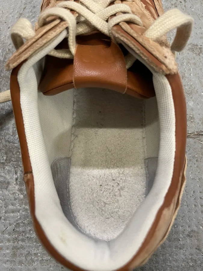 Loewe Brown Deconstructed Faded Leather Shoes (45eu/us11) 10