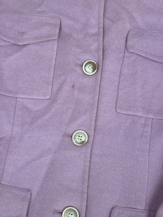 Loro Piana Purple Lila Officer Cashmere Buttoned Jacket PifjMLb 8