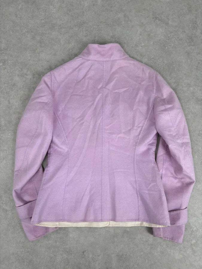 Loro Piana Purple Lila Officer Cashmere Buttoned Jacket PifjMLb 3