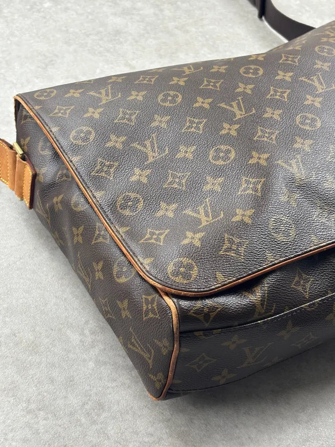 Louis Vuitton Brown Leather Monogram Bag JFccUzz 5