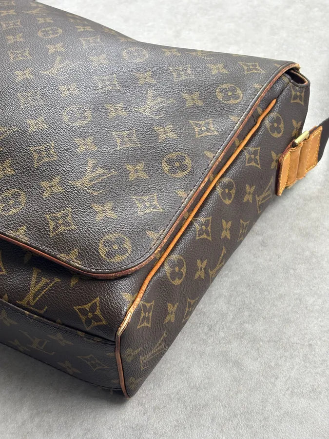 Louis Vuitton Brown Leather Monogram Bag JFccUzz 6