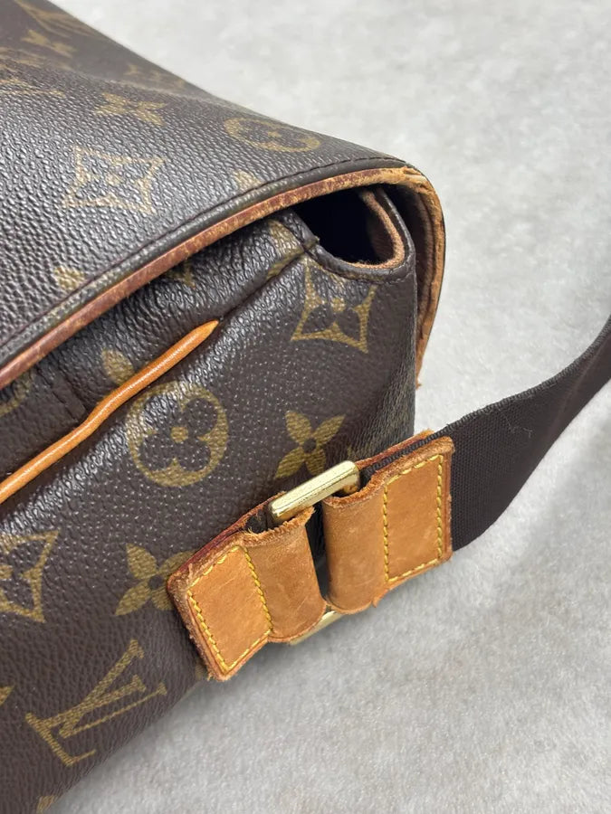 Louis Vuitton Brown Leather Monogram Bag JFccUzz 7