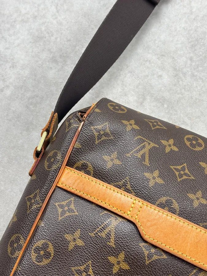 Louis Vuitton Brown Leather Monogram Bag JFccUzz 18