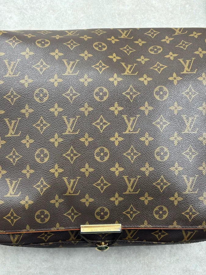 Louis Vuitton Brown Leather Monogram Bag JFccUzz 4