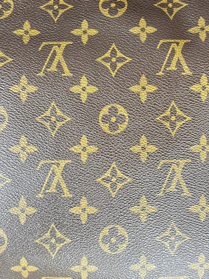 Louis Vuitton Brown Leather Monogram Bag JFccUzz 8