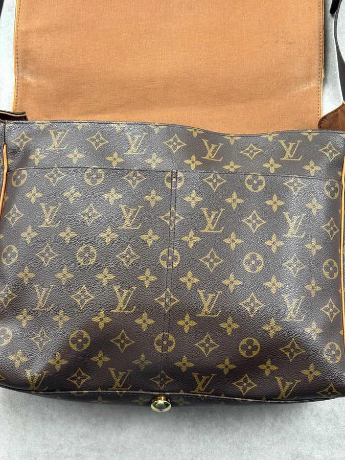 Louis Vuitton Brown Leather Monogram Bag JFccUzz 12