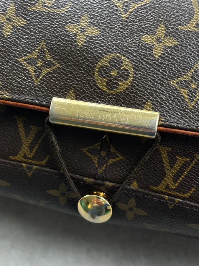 Louis Vuitton Brown Leather Monogram Bag JFccUzz 9