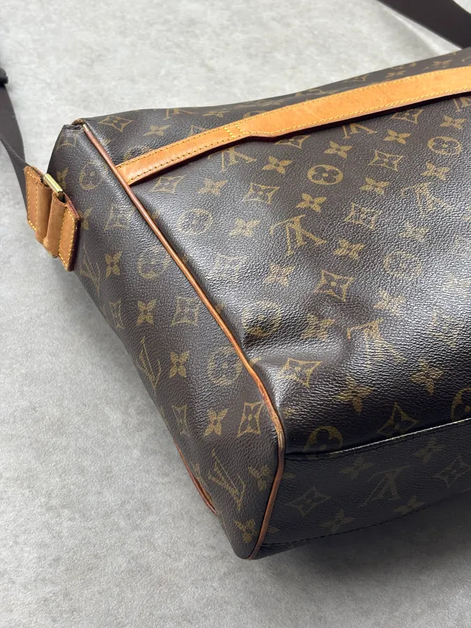 Louis Vuitton Brown Leather Monogram Bag JFccUzz 16