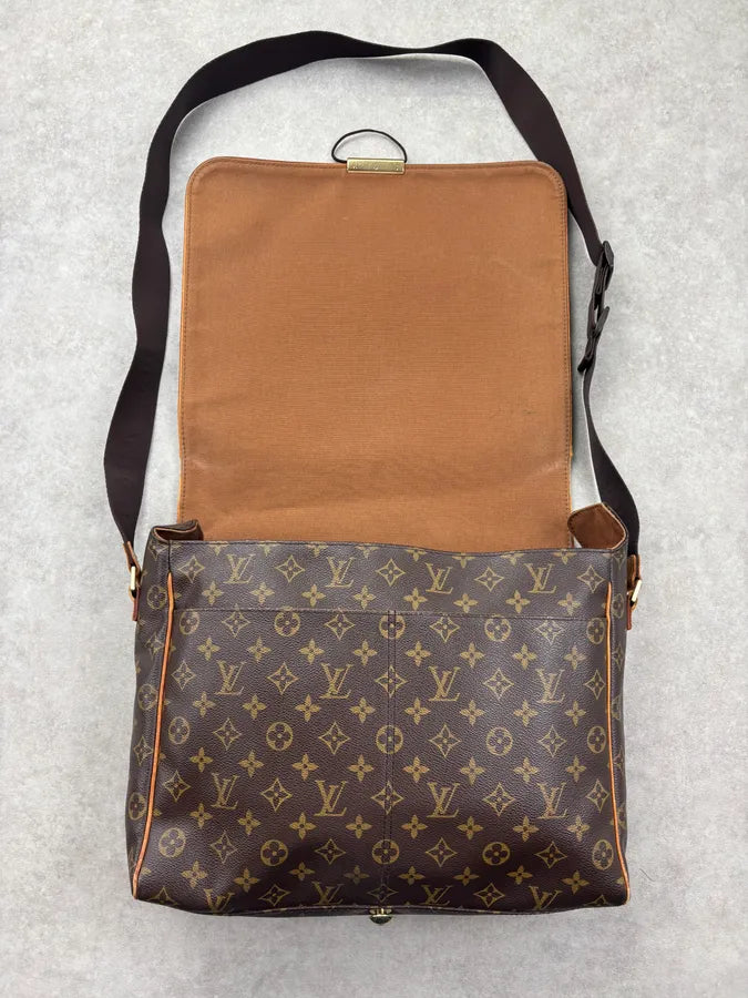 Louis Vuitton Brown Leather Monogram Bag JFccUzz 10