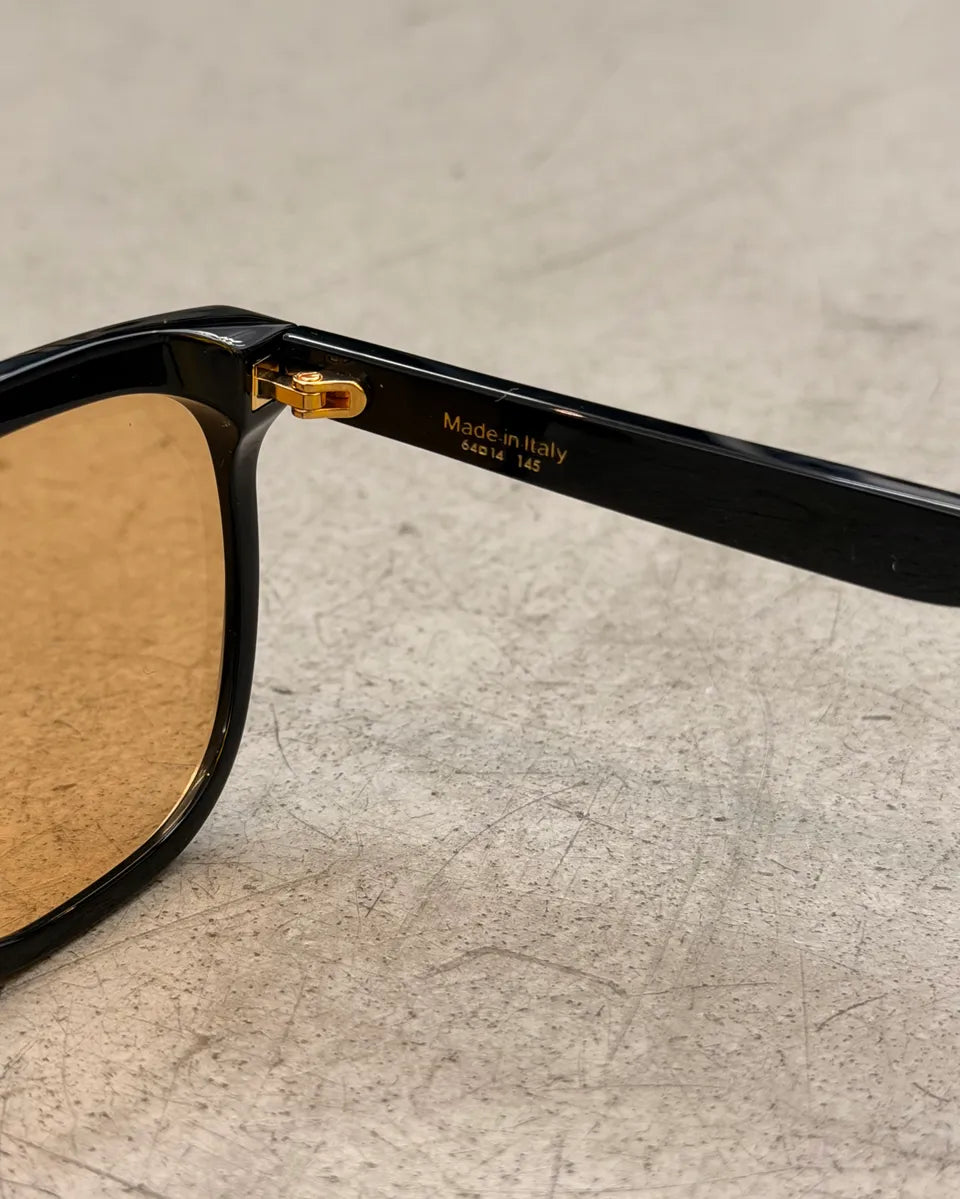 Louis Vuitton Black Acetate Square Sunglasses KeoQzkG 9