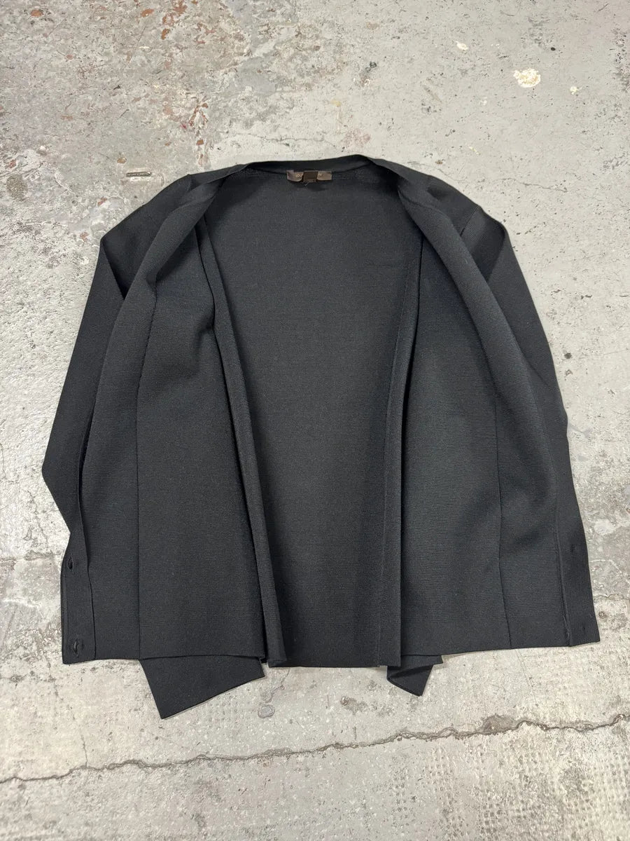 Louis Vuitton Black Buttoned Gilet Cardigan qDChQqq 5