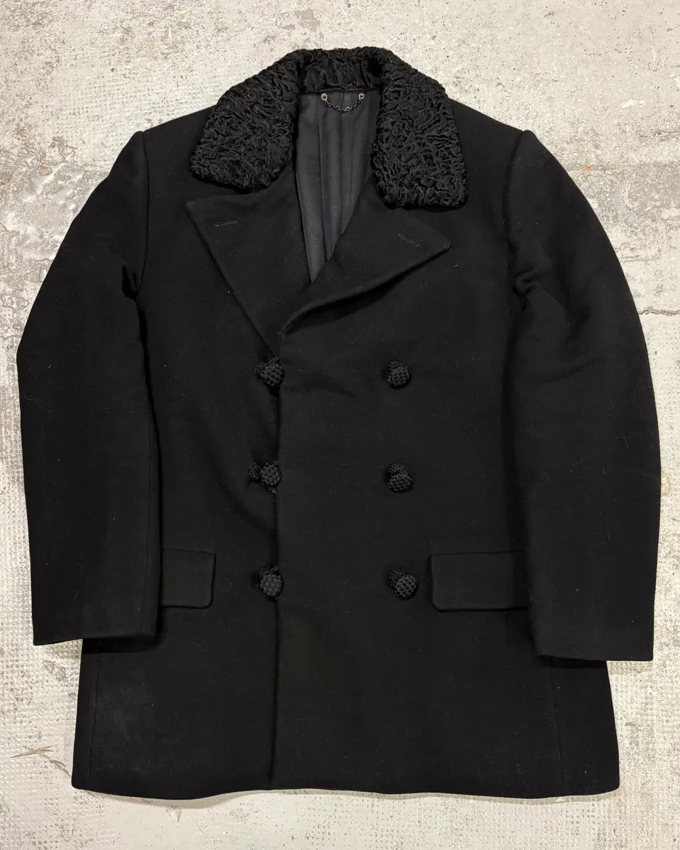 Louis Vuitton Black Classy Duffle Coat TOzUeeA 0