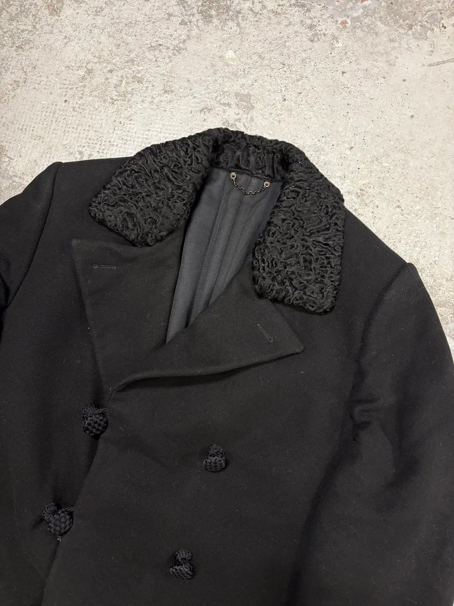Louis Vuitton Black Classy Duffle Coat TOzUeeA 3