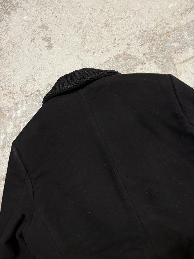 Louis Vuitton Black Classy Duffle Coat TOzUeeA 5