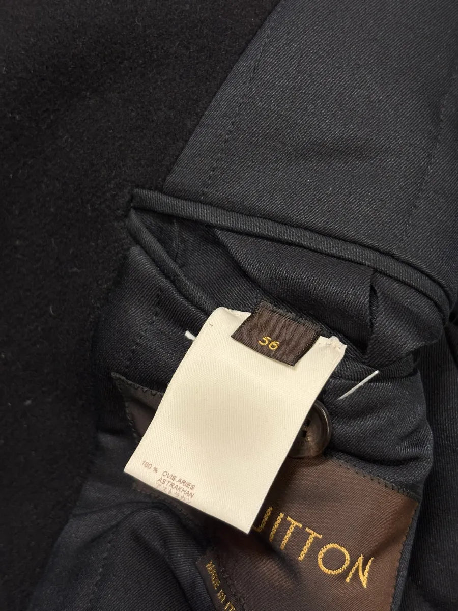 Louis Vuitton Black Classy Duffle Coat TOzUeeA 8