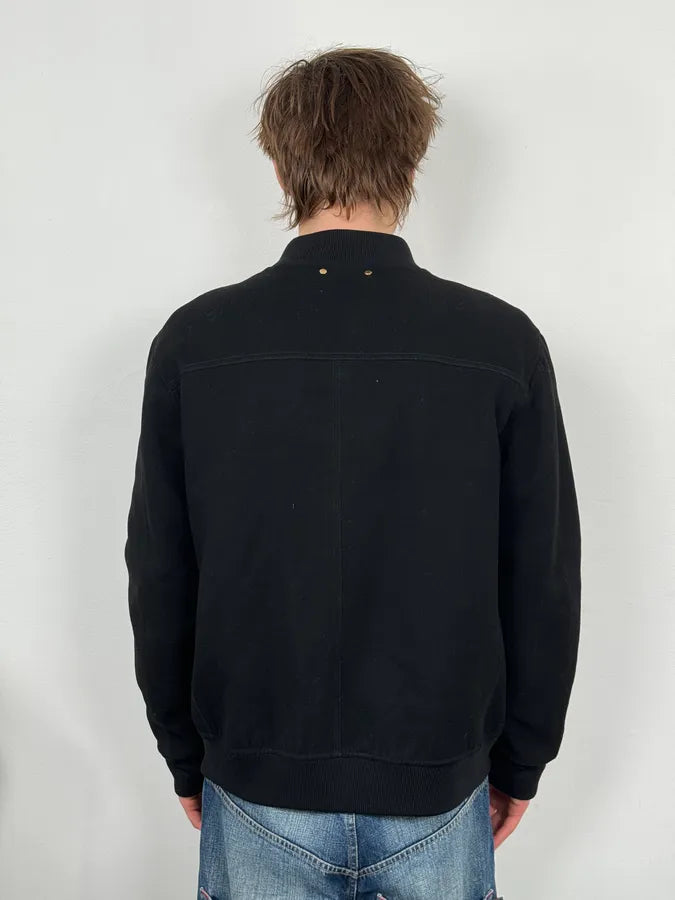 Louis Vuitton Black Elegant Cashmere & Wool Buttoned Jacket flTMhmE 2