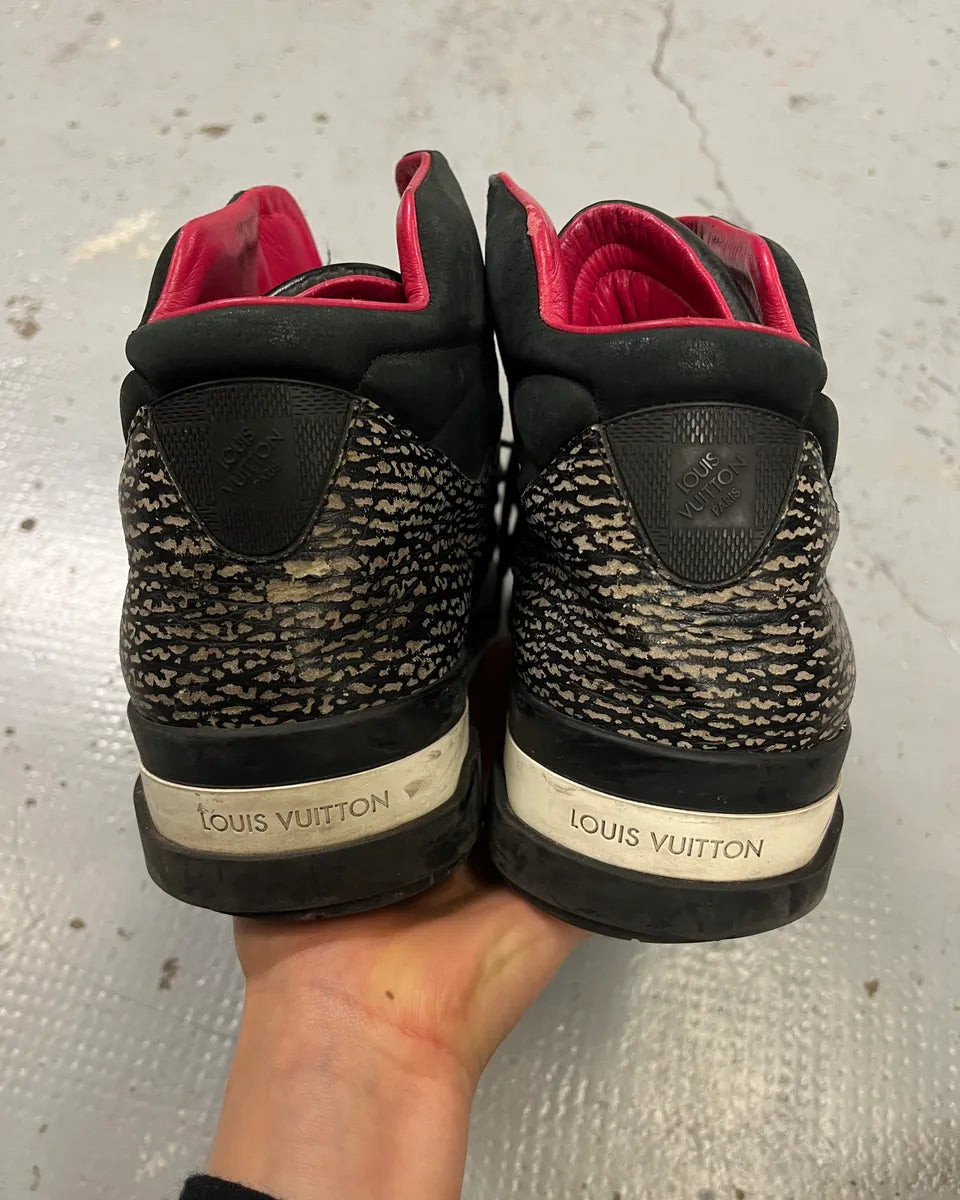 Louis Vuitton Black High Strap Trail Blazer Sneakers  rCESqLg 6